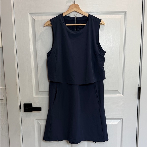 Nike Women's Navy Sleeveless Mini Dress - Picture 2 of 5